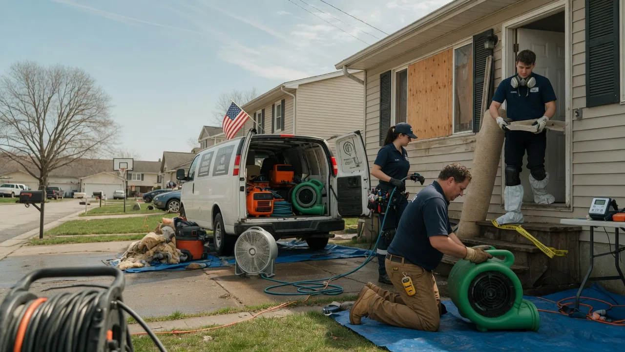 Water Damage Restoration in Brackney, PA near me